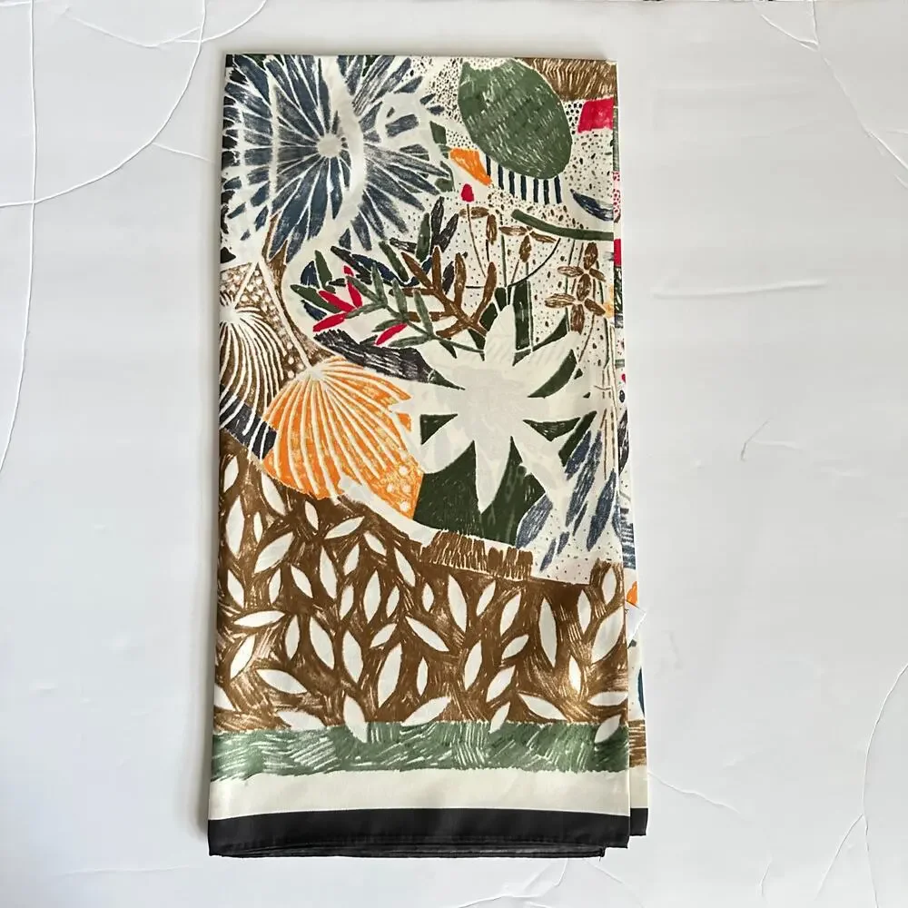 👉 Colorful Boho Bliss Silk Scarf